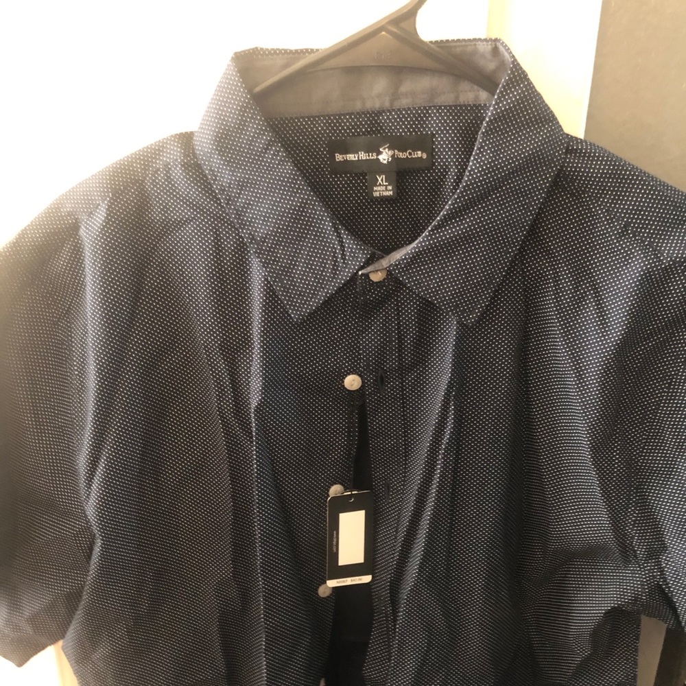 Button down collar shirt